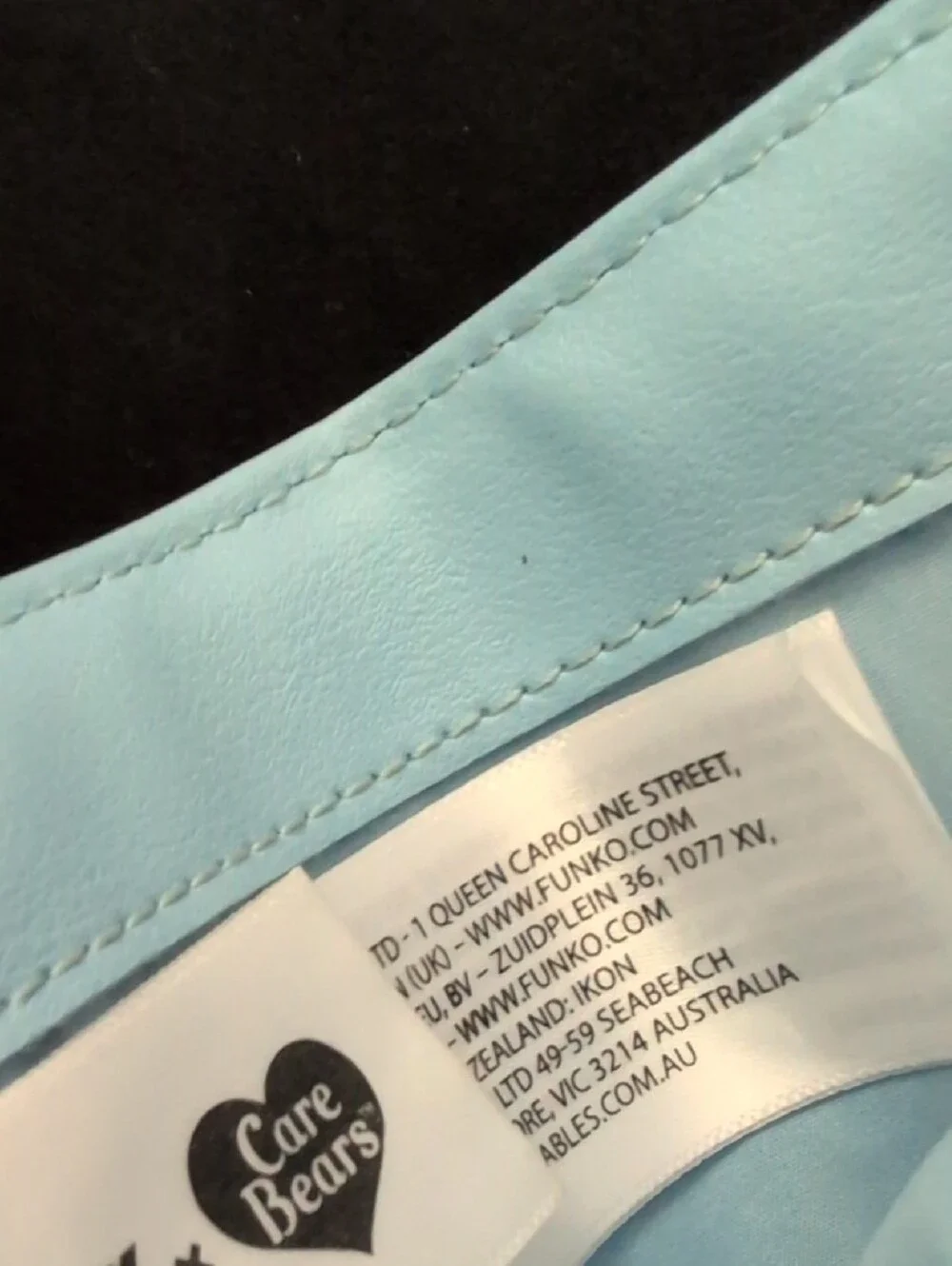 Loungefly Kids Sky Blue Care Bears & Hello Kitty Wallet